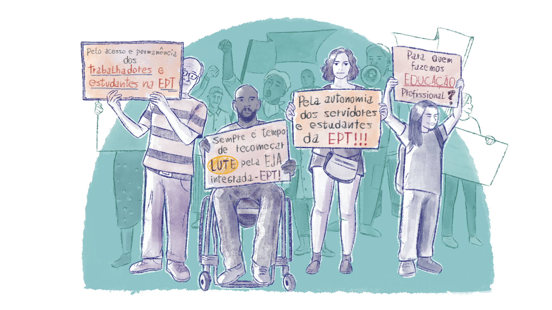 T&iacute;tulo: Manifesta&ccedil;&atilde;o pela Educa&ccedil;&atilde;o Profissional e Tecnol&oacute;gica Fonte: Prosa (2025).