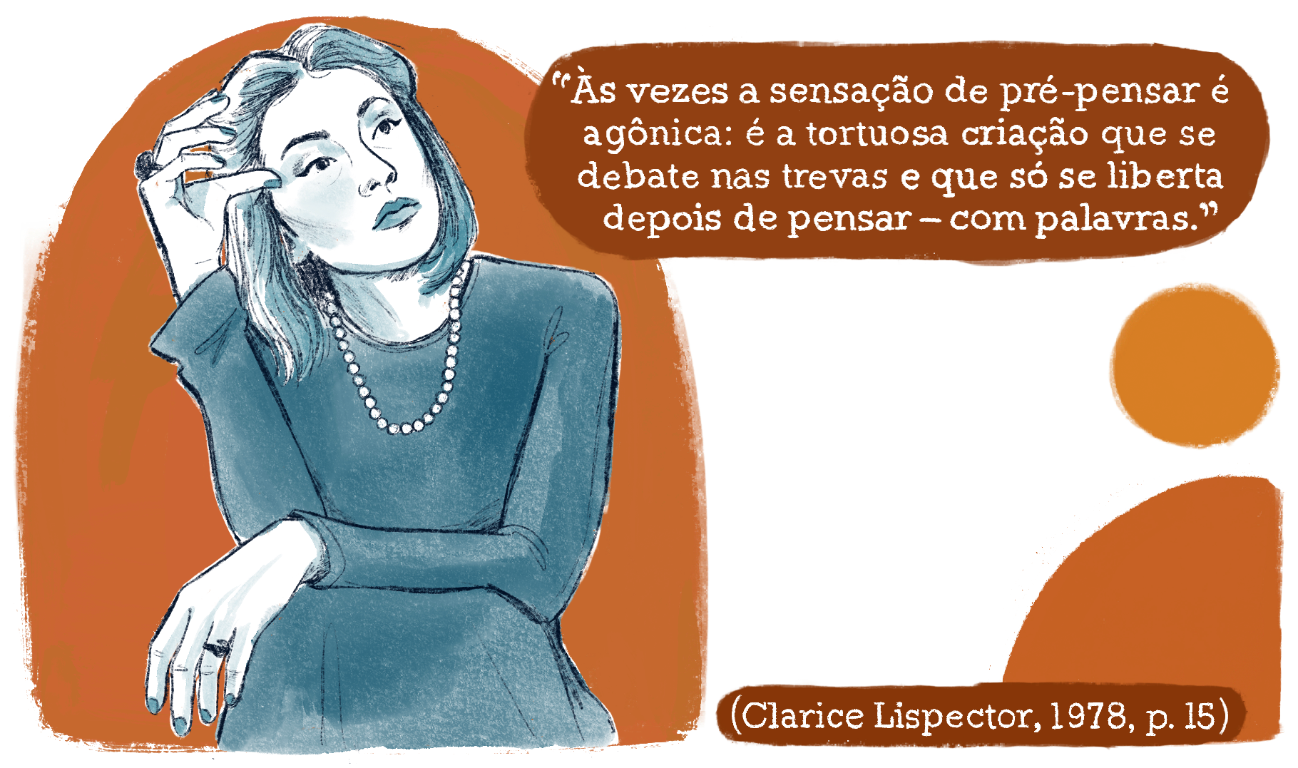 O pensamento de Clarice Lispector
