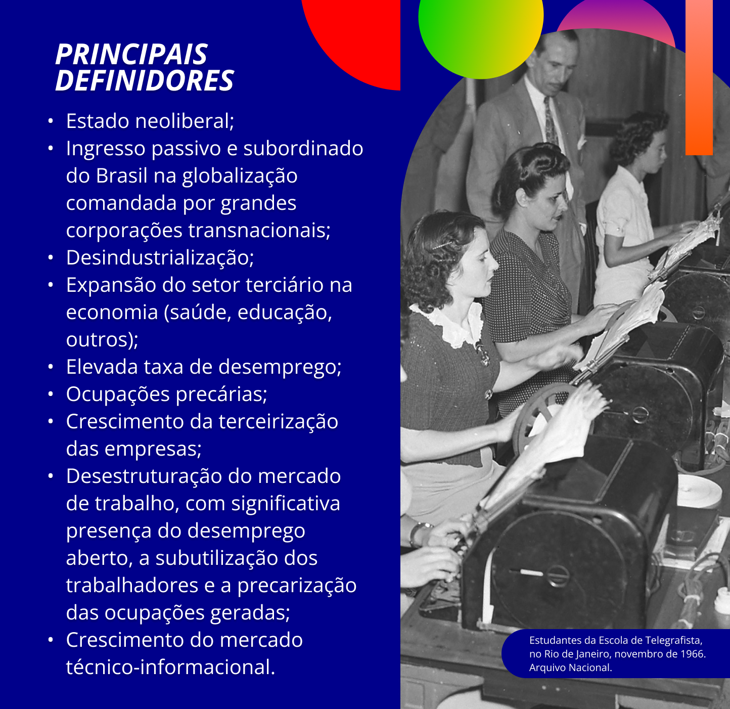 Principais definidores da terceira temporalidade
